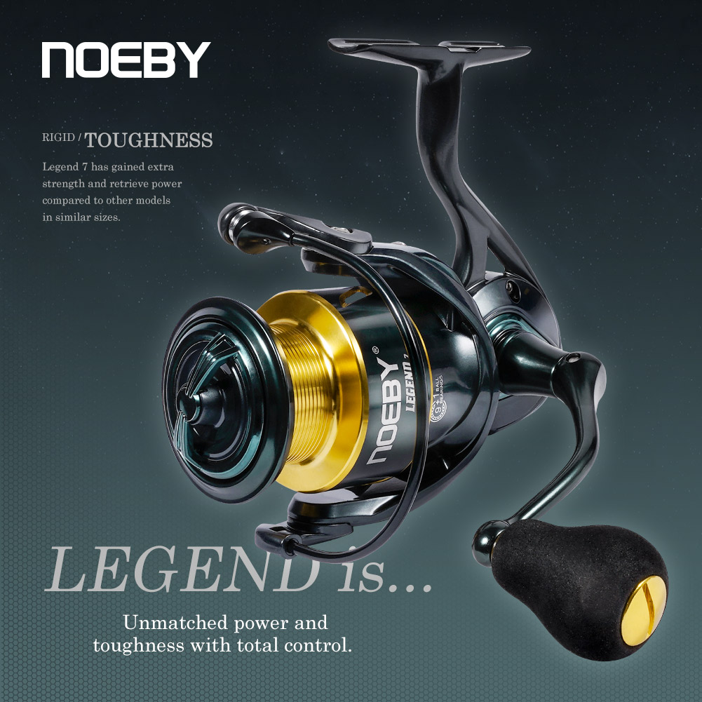 Surf Reel - Noeby Mulinello da pesca Spinning 3000
