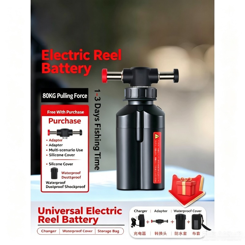 Electric Reel - Alimentatore portatile di ricambio con batteria