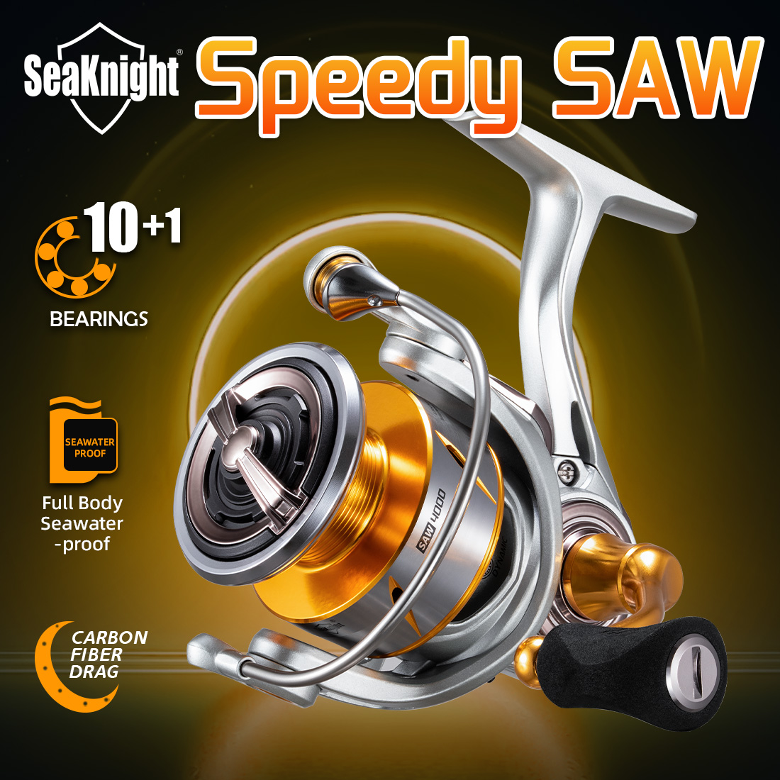 Reel Drag Knob - Mulinello da Pesca in Mare SeaKnight