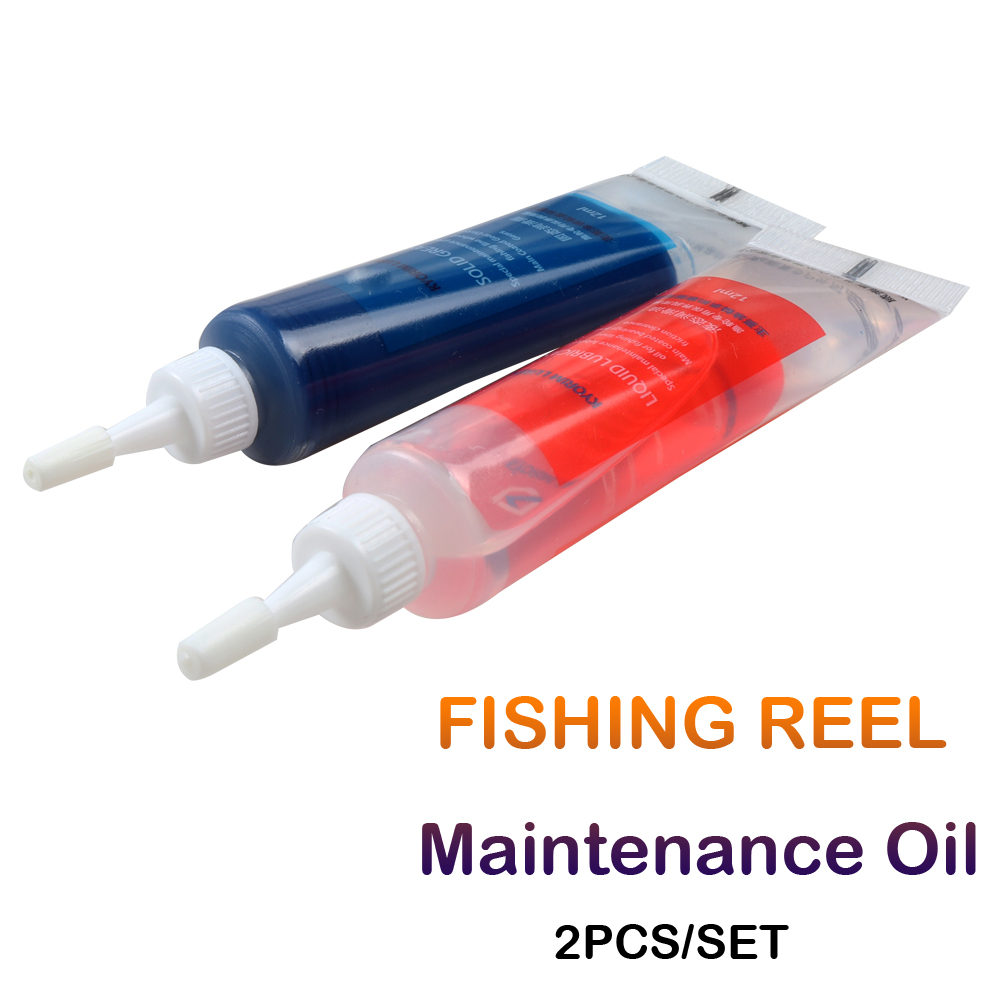2 pezzi mulinello da pesca man - Reel Lubricant recensione e prezzo