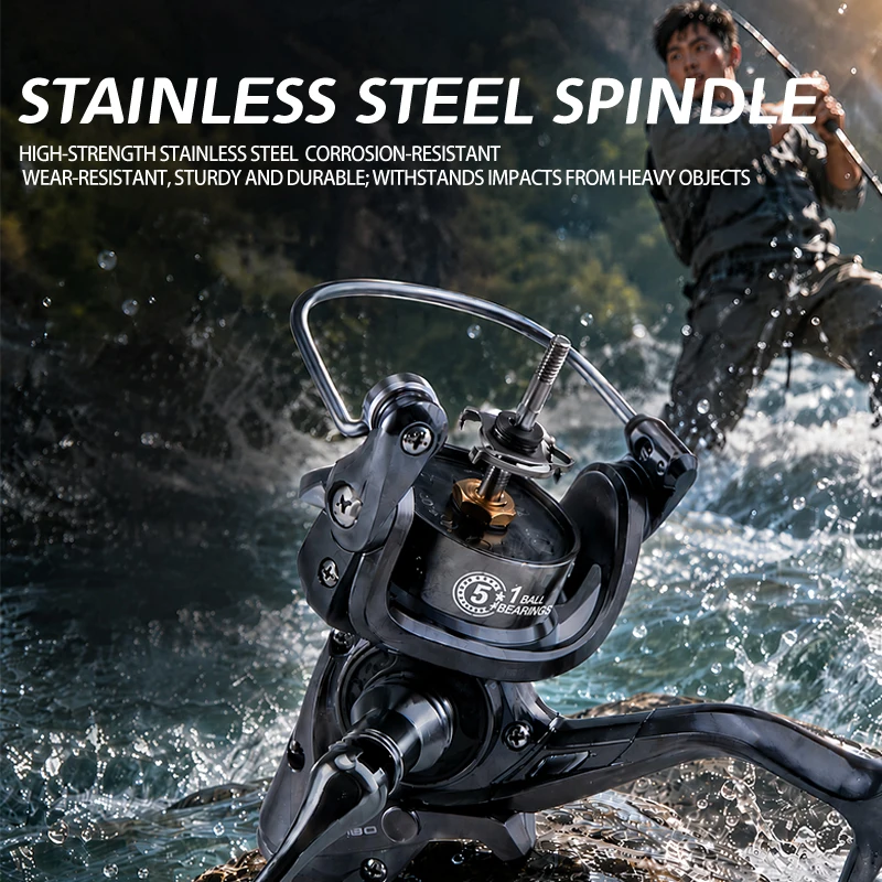 DEUKIO Mulinello da Pesca Spin - Trolling Reel recensione e prezzo